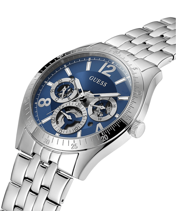 Reloj Guess GW0215G1 de acero inoxidable con caja plateada