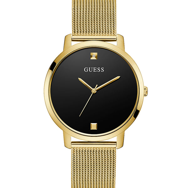 Guess GW0243L2 Nova Gold Stainless Steel Mesh Strap Women Watches Lexor Miami