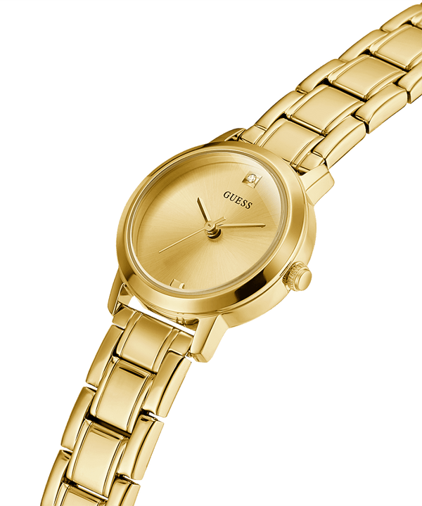 Guess GW0244L2 GOLD TONE CASE GOLD TONE STAINLESS STEEL WATCH - Lexor Miami