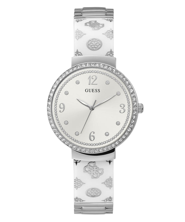 Guess GW0252L1 Silver Stainless Steel Strap Women Watches - Lexor Miami