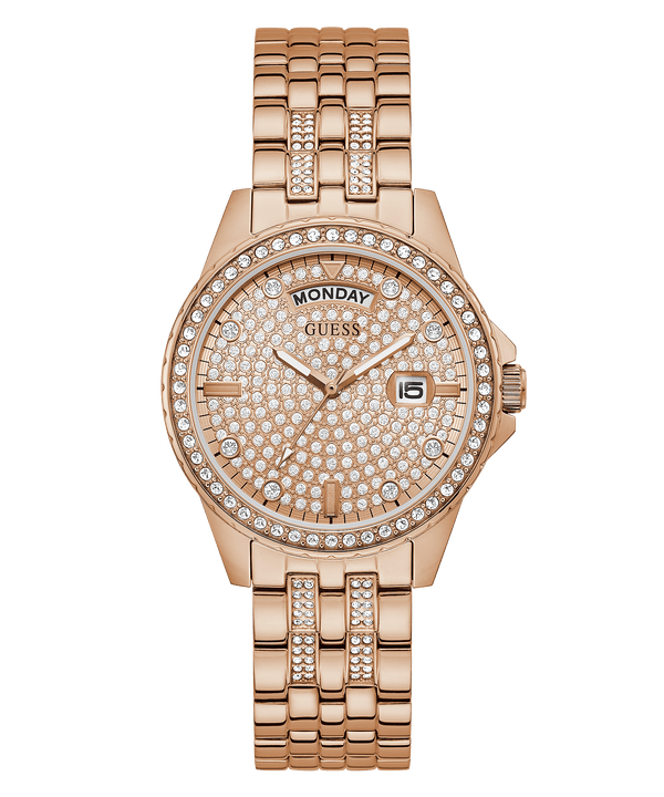 Guess GW0254L3 Lady Comet Rose Gold Stainless Steel Strap Women Watches - Lexor Miami