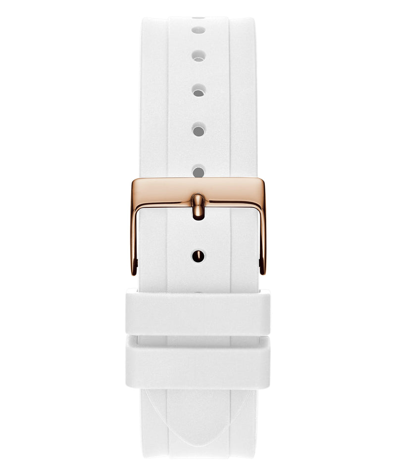 Guess GW0257L2 Moonlight White Silicone Strap Women Watches - Lexor Miami