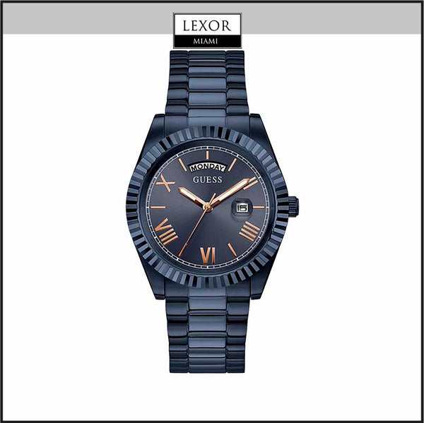 Guess GW0265G9 RELÓGIO DE AÇO INOXIDÁVEL MARINHO COM CAIXA MARINHO