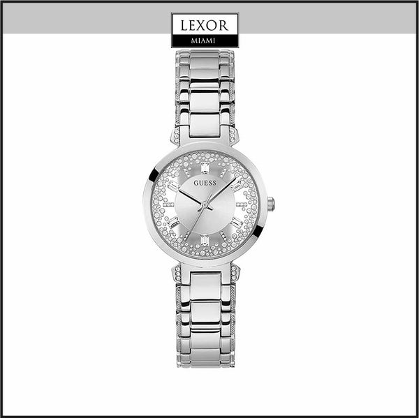 RELOJ DE ACERO INOXIDABLE EN TONO PLATEADO GUESS GW0470L1 CAJA EN TONO PLATEADO