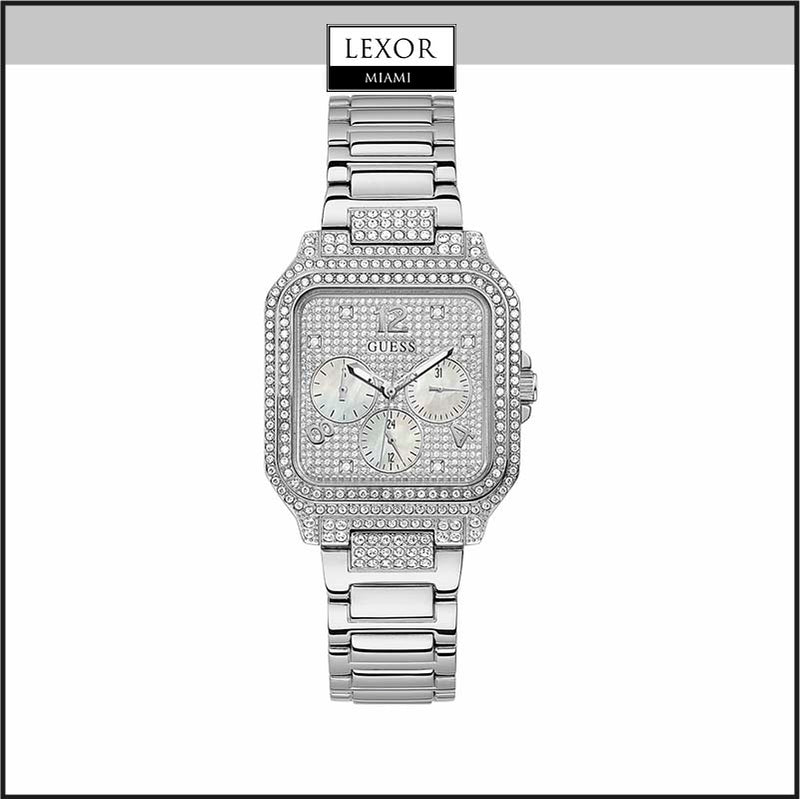 RELOJ DE ACERO INOXIDABLE EN TONO PLATEADO GUESS GW0472L1 CAJA EN TONO PLATEADO