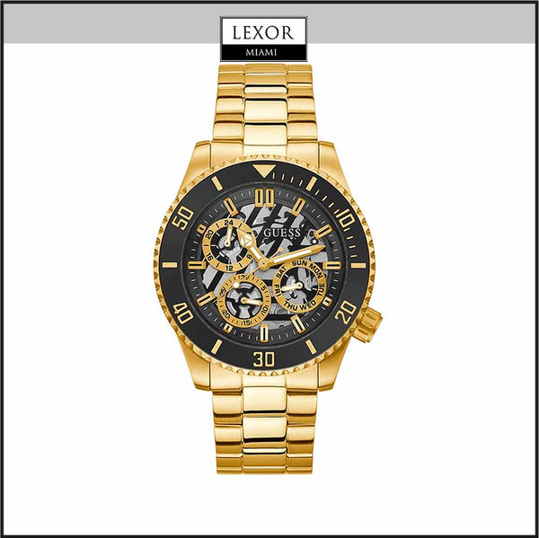 Guess GW0488G2 CAIXA GOLD TONE RELÓGIO DE AÇO INOXIDÁVEL GOLD TONE