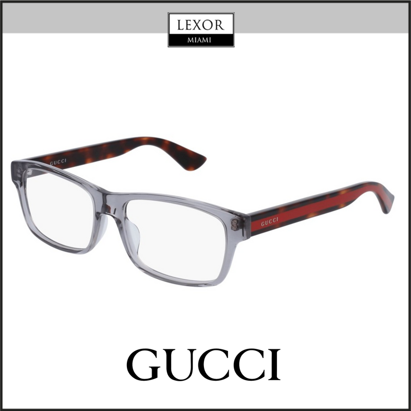 Gucci GG0006OAN-004 55 Armação Óptica HOMEM ACETA