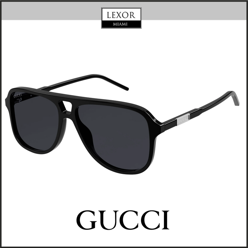 Gucci GG1156S-001 57 Óculos de Sol HOMEM ACETATO