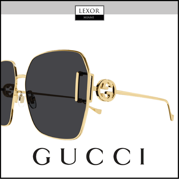 Óculos de sol femininos Gucci GG1207SA 002