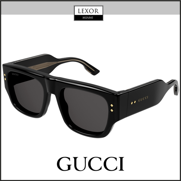 Gucci GG1262S-001 54 Óculos de Sol HOMEM RECICLADO ACE