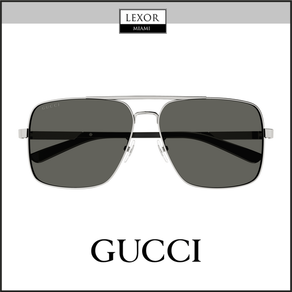 Gucci GG1289S-001 62 Gafas de sol HOMBRE METAL