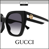 Gucci GG1300S-004 55 Óculos de Sol MULHER RECICLADO A