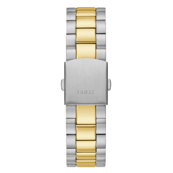 Guess GW0265G5 Connoisseur 2-Tone Aço Inoxidável Strap Relógios Masculinos