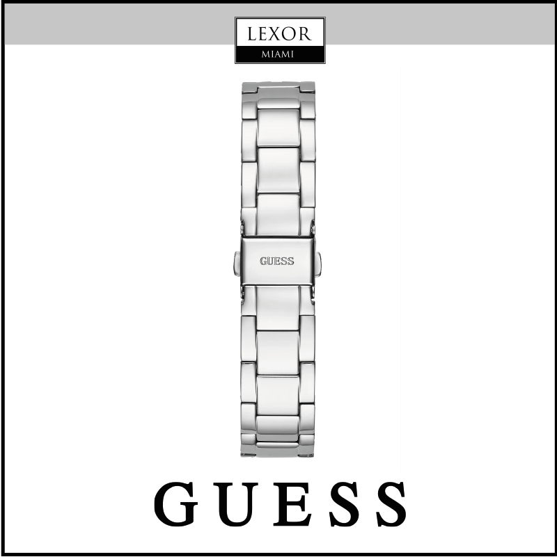 Guess GW0300L1 RELÓGIO DE AÇO INOXIDÁVEL COM CAIXA EM TOM DE PRATA