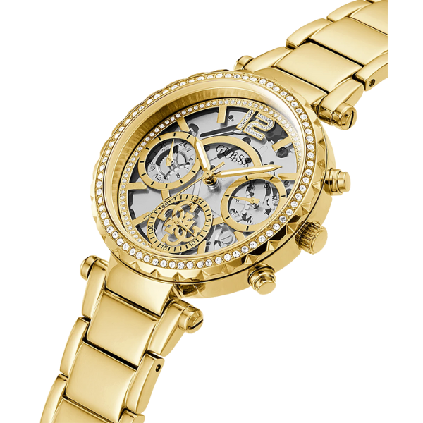 Reloj Guess GW0403L2 SOLSTICE de acero inoxidable en tono dorado para mujer