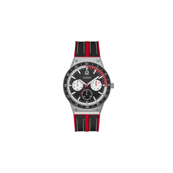 Guess GW0416G1 Racer Preto Aço Inoxidável Relógios Masculinos