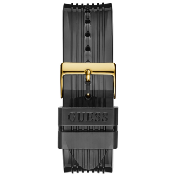 Guess GW0425G1 POSEIDON Relógios Masculinos Pretos de Aço Inoxidável