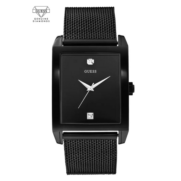 Relógio analógico Guess U0280G3 Black Mesh Diamond