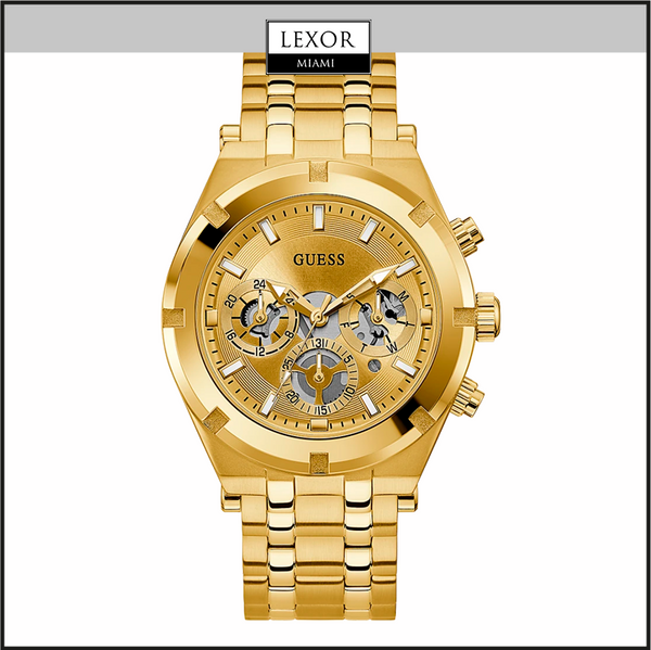 RELOJ DE ACERO INOXIDABLE EN TONO DORADO GUESS GW0260G4