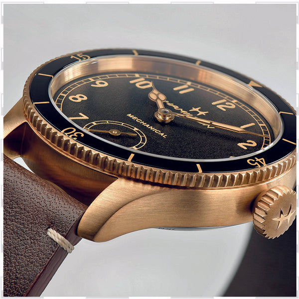 Relógio Hamilton H76709530 KHAKI AVIATION PILOT PIONEER BRONZE