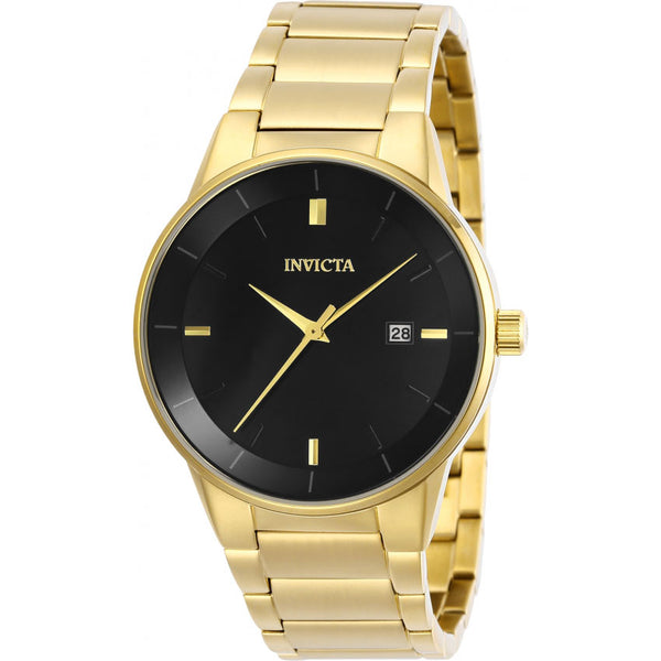 Invıcta INV29475 SPECIALTY BLACK DIAL GOLD BRACELET Unisex Watches Lexor Miami - Lexor Miami