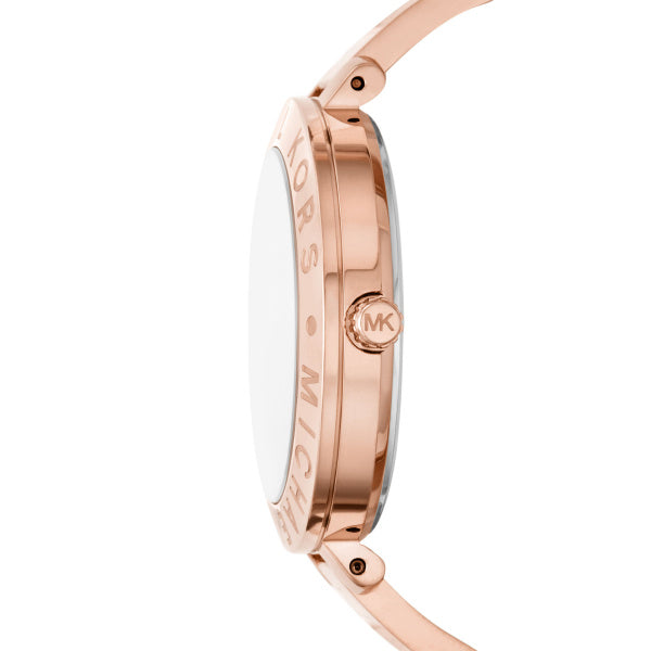 Michael Kors MK4623 Jaryn Rose Gold Stainless Steel Bangle Strap Women Watches - Lexor Miami