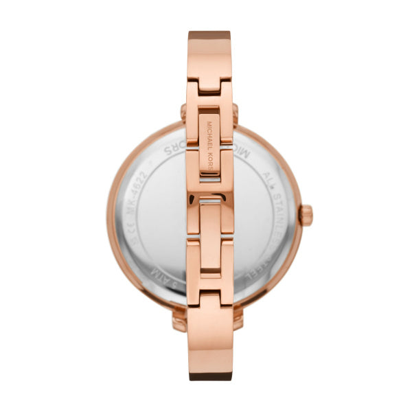 Michael Kors MK4623 Jaryn Rose Gold Stainless Steel Bangle Strap Women Watches - Lexor Miami