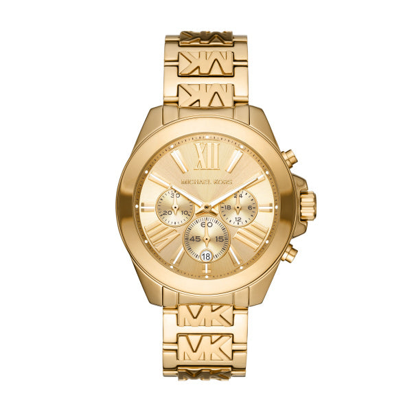 Michael Kors MK6952 Wren Gold Stainless Steel Strap Unisex Watches - Lexor Miami