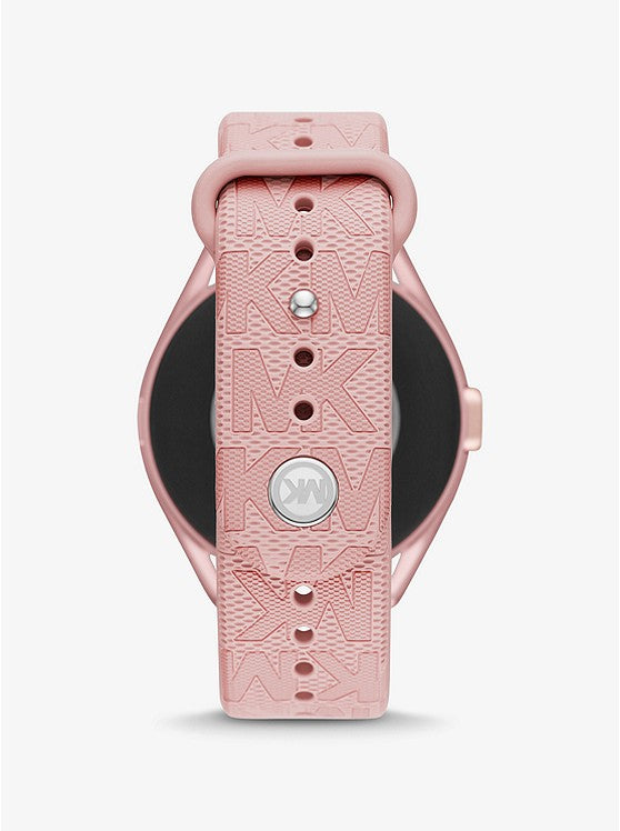 Michael Kors MKT5116V Access Gen 5E Pink Silicone Strap Women Smart Watches - Lexor Miami