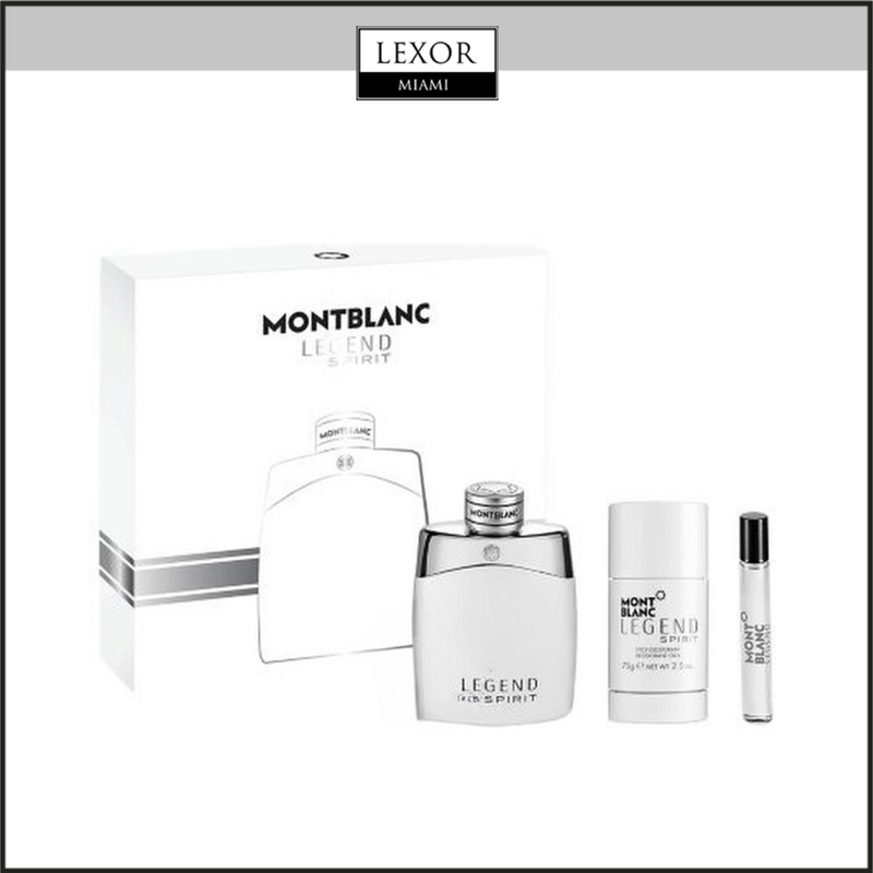 MONT BLANC LEGEND SPIRIT 3.4 EDP M + 2.5 DEO + MINI SET