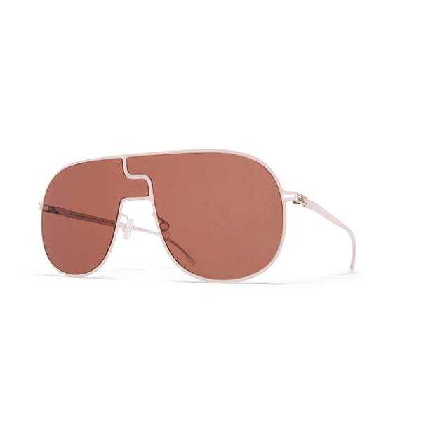 Gafas de sol unisex Mykita Studio12.1 Aurore Rose Wood Brown