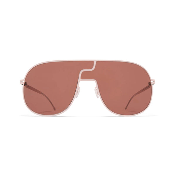 Óculos de sol unissex Mykita Studio12.1 Aurore Rose Wood Brown