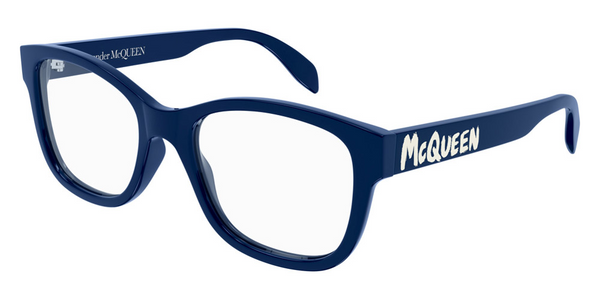 Alexander Mcqueen AM0350O-004 52 Montura de gafas para hombre ACETATO