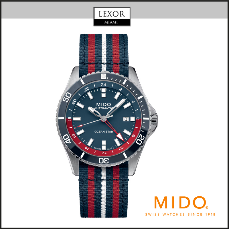 Mido M0266291104100 OCEAN STAR GMT Watches ( 2 strap )