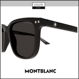 Gafas de sol Montblanc MB0258SA-001 55 HOMBRE RECICLADO AC 