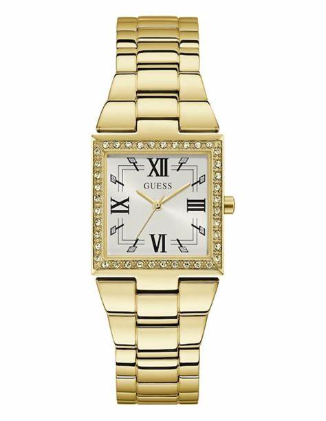 Guess GW0026L2 Chateau Gold Stainless Steel Strap Women Watches - Lexor Miami