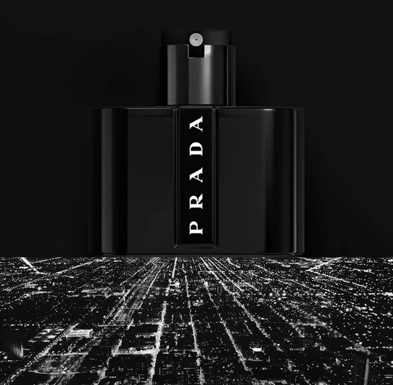 Perfume Prada Rossa Men EDP Lexor Miami oz 3.4 Black Luna –