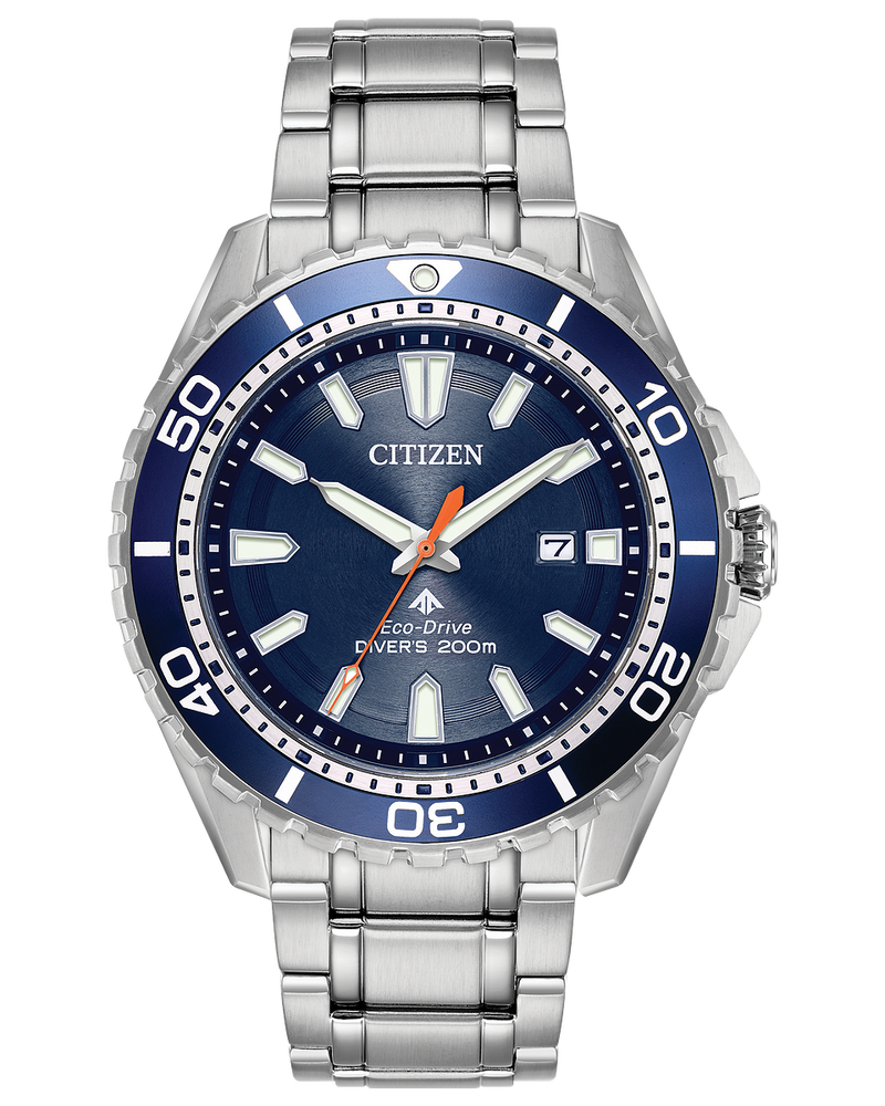 Citizen BN0191-55L ProMaster Diver Eco-Drive Stainless Steel Strap Men Watches - Lexor Miami