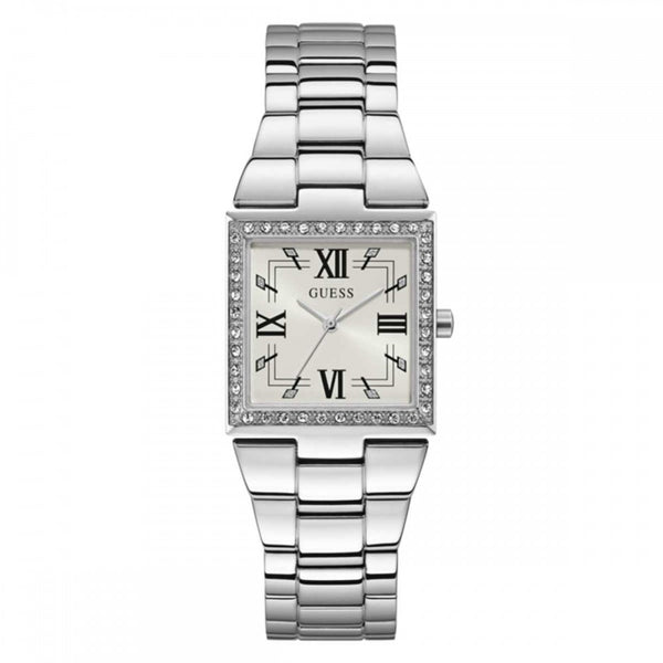 Guess GW0026L1 Chateau Silver Stainless Steel Women Watches - Lexor Miami