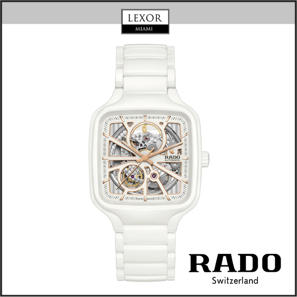 Rado R27073012 True Square Reloj automático de corazón abierto