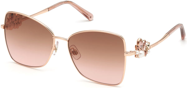 Swarovski  SK0277 33F 57 Sunglasses Women - Lexor Miami