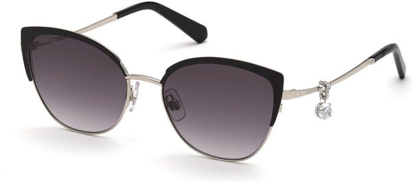 Swarovski SK0318 02B 54 Women Sunglasses - Lexor Miami