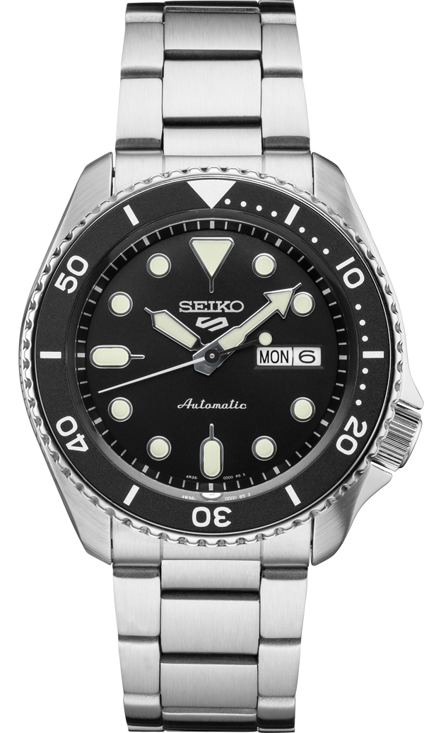 Seiko SRPD55 5 Sports 24-Jewel Automatic Watch - Stainless Steel Sports Men Watches Lexor Miami - Lexor Miami