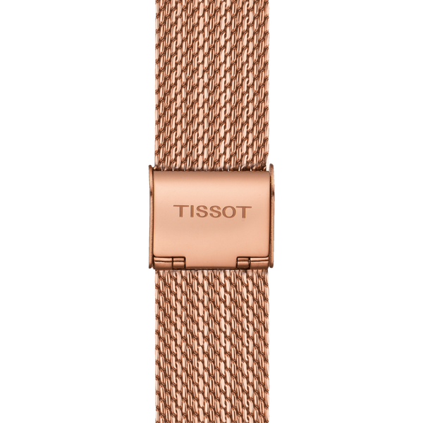 Tissot T1019103315100 PR 100 Sport Chic Rose Gold Stainless Steel Strap Women Watches - Lexor Miami