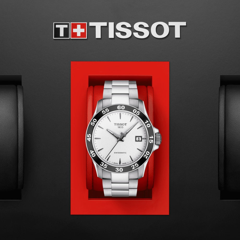 Tissot T1064071103100 V8 Swissmatic Stainless Steel Strap Men