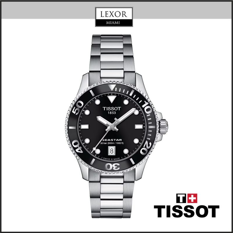 Relógios TISSOT T1202101105100 SEASTAR 1000 36MM