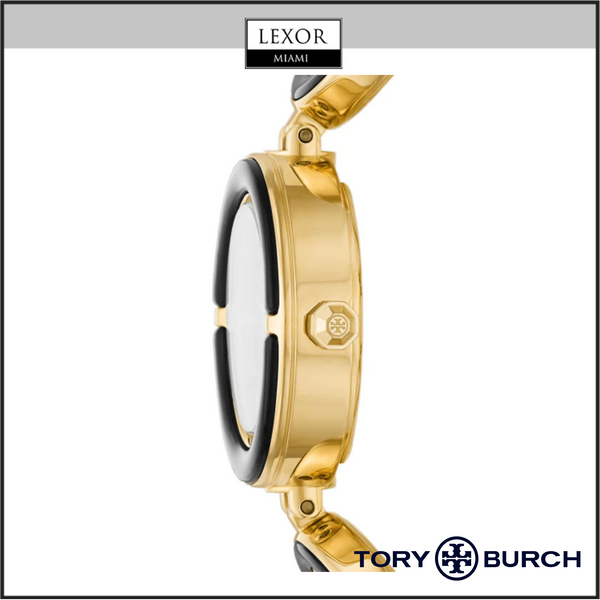 Tory Burch TBW5311 The Sawyer Relógios Femininos com Pulseira de Aço Inoxidável