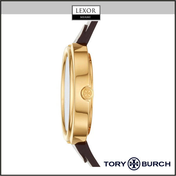 Relojes para mujer con correa de cuero blanco Tory Burch TBW6200 The Miller