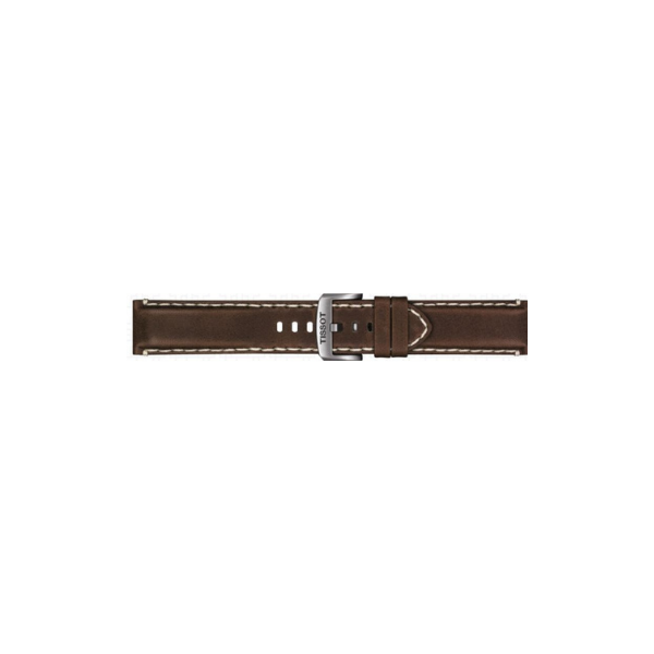 Tissot T852044980 Brown Leather Smooth Strap