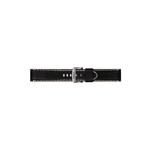 Tissot T852044982 Black Leather Smooth Strap